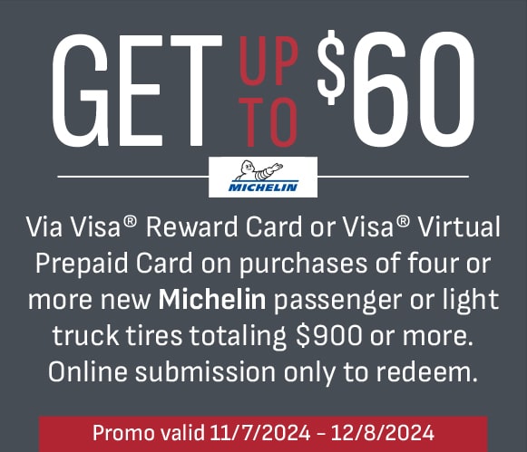 COUPON_$60 Off Michelin