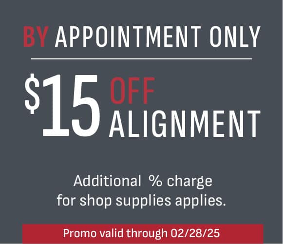 COUPON_$15 Off Alignment