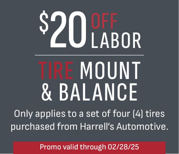 COUPON_$20 Off Labor Tire Mount