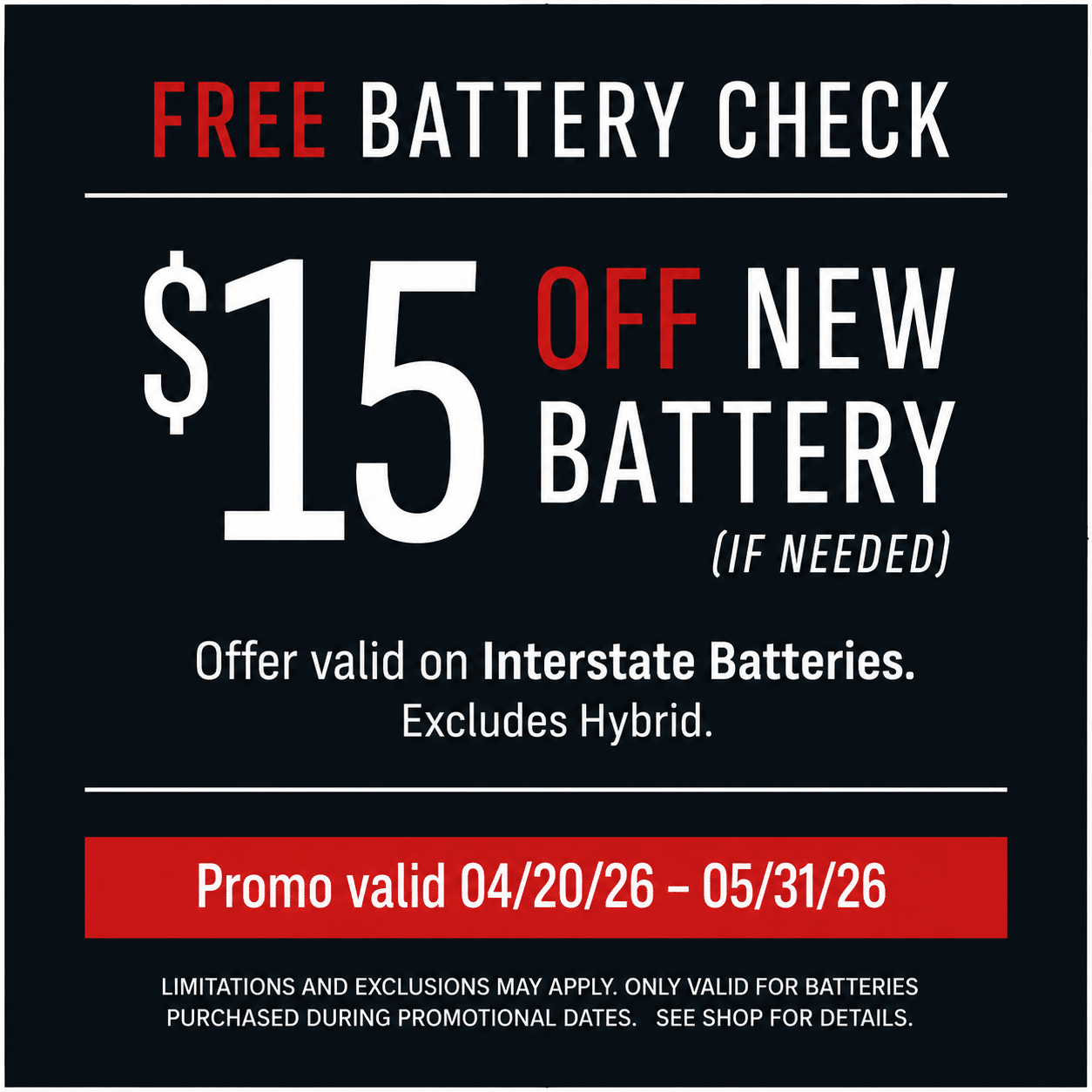 Battery check